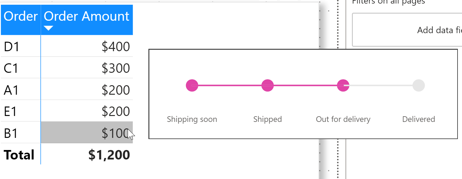 How to Create an Amazonesque Shipping Status report in Power BI